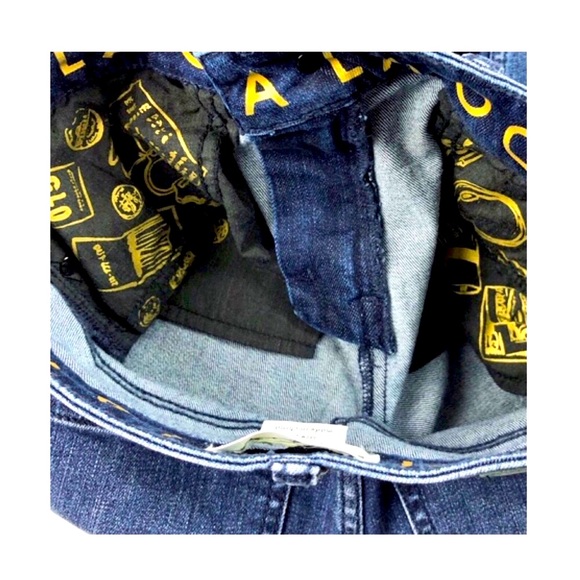 NWT Kate Spade Wide Leg Broome Street Jeans Sz 24 - Picture 11 of 13